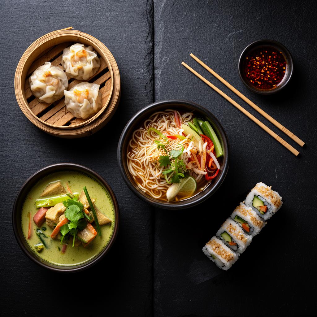 Pan Asian table